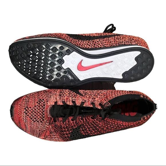 NIKE Unisex Flyknit Racer Running Sneakers in the Size 8 Men/ 9.5 Women - Picture 14 of 16